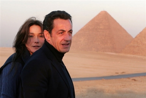 Sarkozy et l'egypte